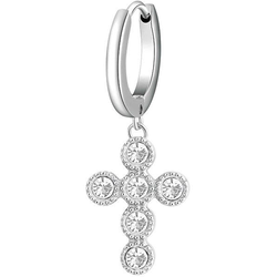 Brosway Jekleni enojni uhani Cross Chakra BHKE018