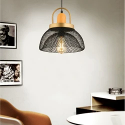 Opviq Luster YM-3, O29, 26cm, IP20, Zlatno-crne boje