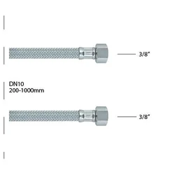 Brinoks crevo 3/8x3/8-400mm Rosan