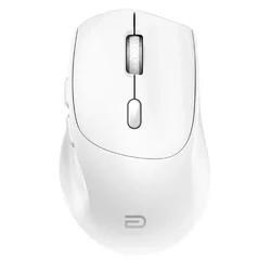 Cudy MS9945, bluetooth bežieni miš sa tihim klikovima 2.4 GHz,opticki USB 800-1600 DPI,White,112 mm