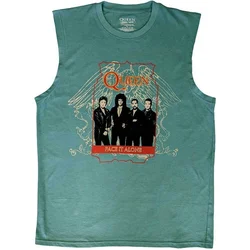Queen Face It Alone Green XL Majica