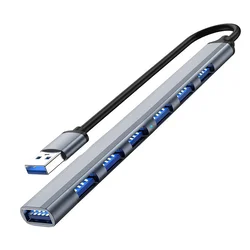 INF USB3.0 v USB2.0/3.0 USB zvezdišče s 7 vrati SilverGrey, (21275339)