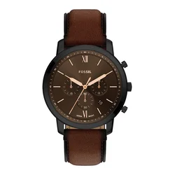 Fossil Ročna ura Neutra FS6163 Rjava