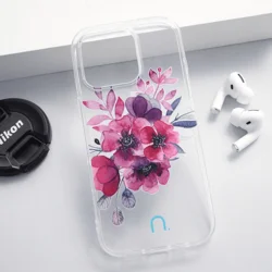 Maska za telefon Nanobit Print za iPhone 16 Pro Max Flowers