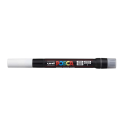Uni-ball Posca marker s čopičem - bel
