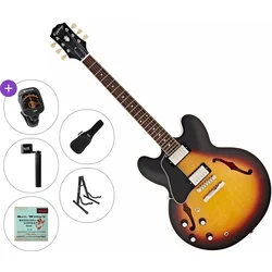 Epiphone ES-335 LH Standard SET Vintage Sunburst Jazz kitara (polakustična)