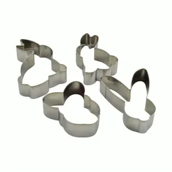4-delni set modelčkov za piškote 52499