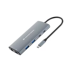 Conceptronic USB-C Docking Station Conceptronic DONN06G, 10v1, 4K HDMI, PD 100W