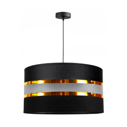 Luster CORAL na kablu, 1xE27/60W/230V, crne boje