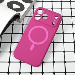 Maska za iPhone 17 Pro Max 6.9 Magsafe Pure color, Roze