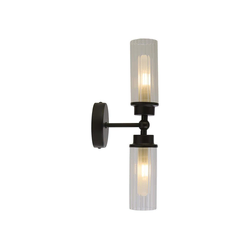 Searchlight 29982BK - Zidno svetlo IMPERIAL 2xG9/33W/230V crno