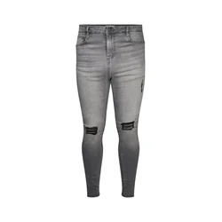SikSilk Kavbojke siv denim