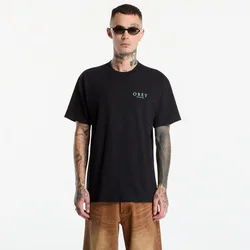 Majice Obey Flores Robus Black L