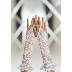 Bele Erotske Rukavice Gloves 7708