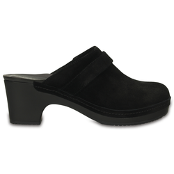 CROCS SARAH SUEDE CLOG 203415 Black