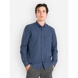 REELL Nordic Shirt slate blue