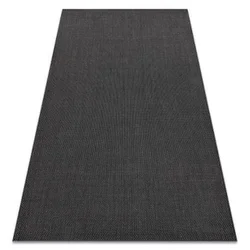 eoshop Preproga FLAT 48663/090 SISAL - črna SMOOTH ( - Velikost: 200x290 cm)