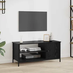 TV ormar Crni hrast 100 x 40 x 45 cm Konstruirano drvo