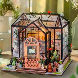 HABARRI Miniaturna DIY hiša - Dišeči rastlinjak*