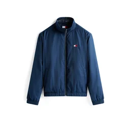 Tommy Jeans Prehodna jakna ESSENTIAL temno modra