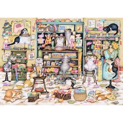 Ravensburger - Puzzle Trgovina z galanterijo Crazy Cat - 1 000 kosov