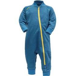 Devold Nibba Baby Wool Playsuit funkcionalni bodi za dječake, plava, 74