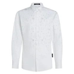 Karl Lagerfeld Srajca srebrna/bela