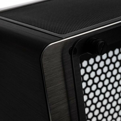 Raijintek Ophion EVO Mini-ITX ohišje, kaljeno steklo, črno