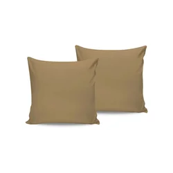 Set jastučića svetlo smeđe boje (2 komada)