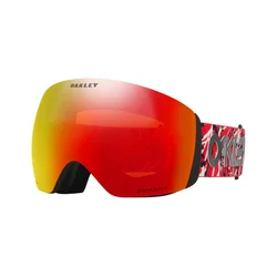 Očala Oakley Flight Deck L, rdeča Eddie/prizma Snow Torch iridij