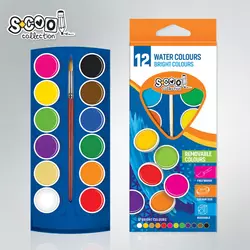 S-COOL Vodene boje Premium/ set 1/12 sc228