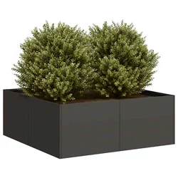 Sadilica crna 80x80x30 cm od čelika