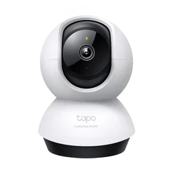 TP-Link kućna bezbednosna Vi-Fi kamera Tapo-C220 Pan/Tilt AI, 2K KHD (2560k1440), 2,4 GHz, bela