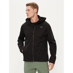CMP MAN JACKET ZIP HOOD, muška jakna za planinarenje, crna 39A5027