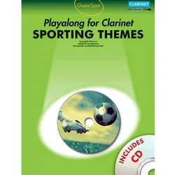 PLAYALONG FOR CLARINET SPORTING THEMES+CD