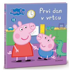 Pujsa Pepa knjiga Prvi dan v vrtcu 13