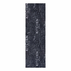 Črna preproga 50x150 cm Wild Kitchen Board - Hanse Home