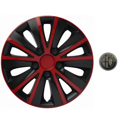 Ratkapne za Alfa Romeo Rapid Red & Black, 15
