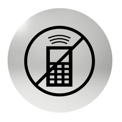 Nalepke za vrata samolepive - prepoved telefoniranja ONTELK