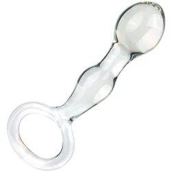 Stekleni dildo Orgasmic Me (11,5 cm)