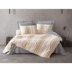 Lessentiel Maison Komplet posteljine Tribus, 160x220cm, Narandžasta