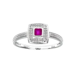 DIAMANT LETERNEL Prstan srebrna