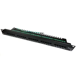 XtendLan Patch panel, 1U/19, 25 priključkov, cat.3