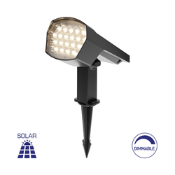 Braytron LED ubodna baštenska svetiljka BRY-SPIKE-12W-SIVA-2U1-IP65