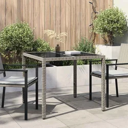 Stol za vrt Siva 90 x 90 x 75 cm poliratan