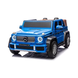 Licencirani auto na akumulator Mercedes Benz MAYBACH G650 STRONG - dvosjed - plavi