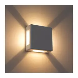 Brilagi - LED Spoljašnja zidna svetiljka QUADRAY LED/6W/230V bela IP54