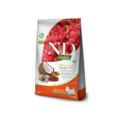N&D Hrana za odrasle pse malih rasa sklone alergijama i pse sa osetljivom kožom, Haringa, Kinoa, Kokos i Kurkuma, 800g