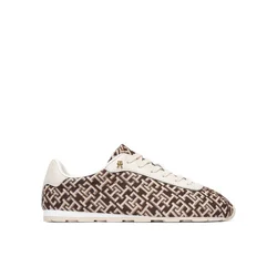 Superge Tommy Hilfiger Bella Monogram Sneaker FW0FW09523 Rjava