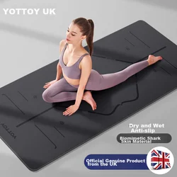 Yottoy Prostirka za jogu, 183x68cm, Antracit